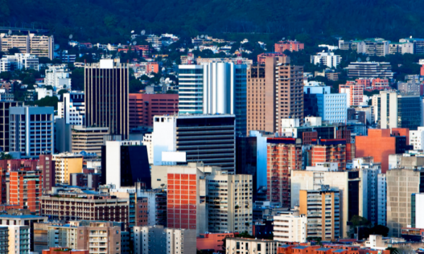 Caracas city scape